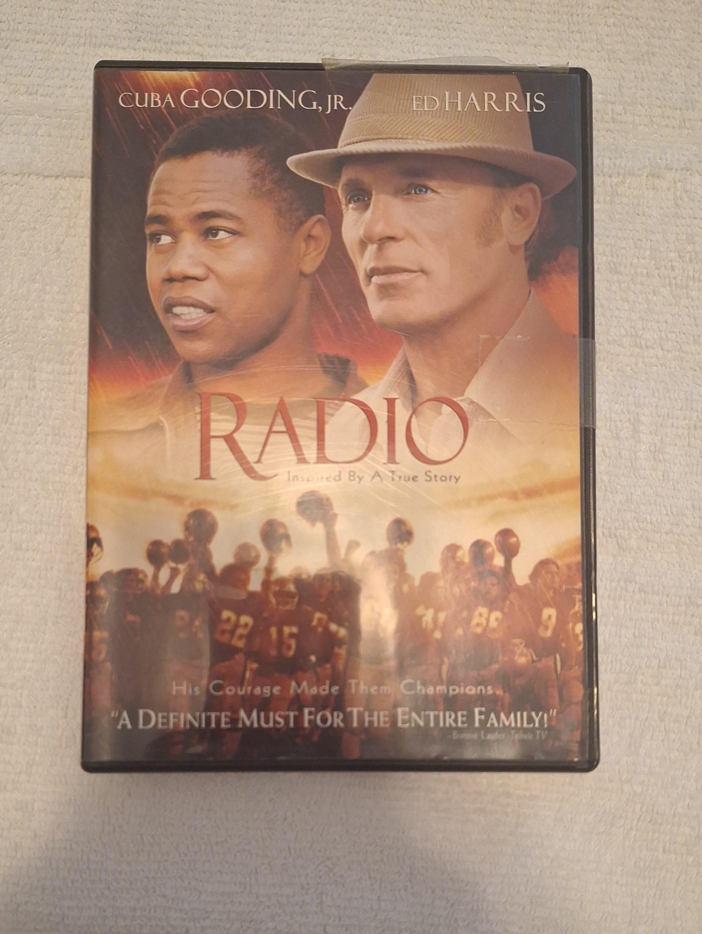 Radio (DVD) - Drama Movie - Cuba Gooding Jr., Ed Harris - Brown/Orange Cover